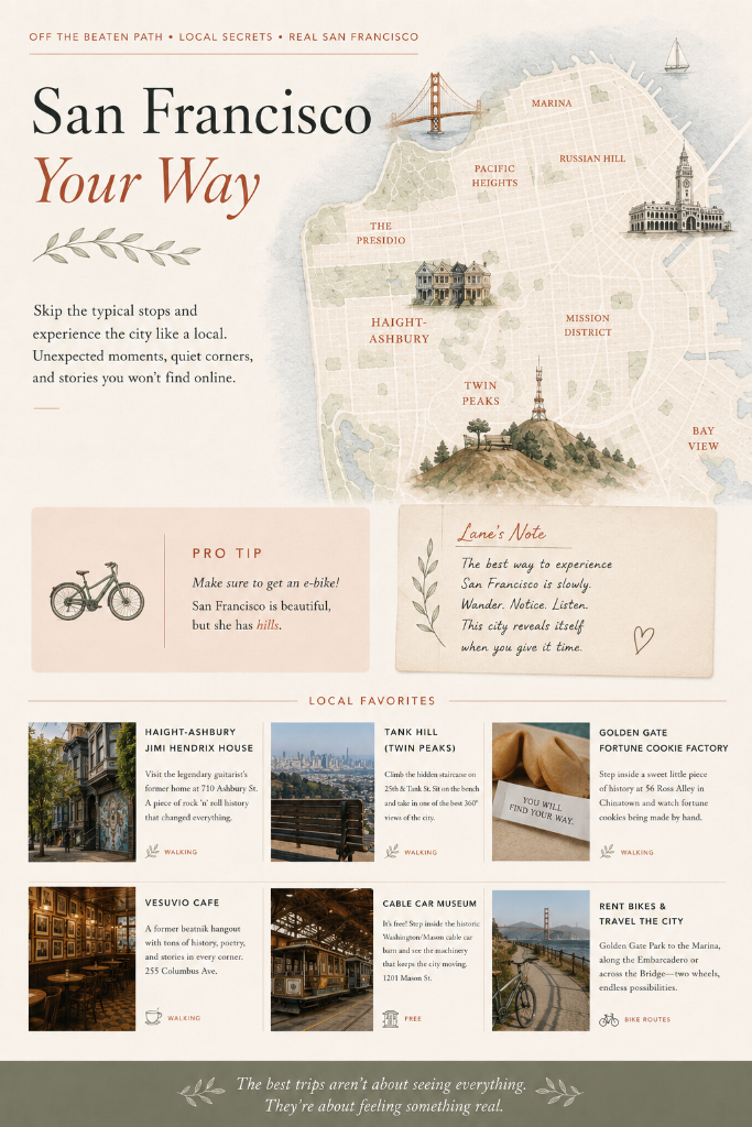 San Francisco Your Way — a page from the guide