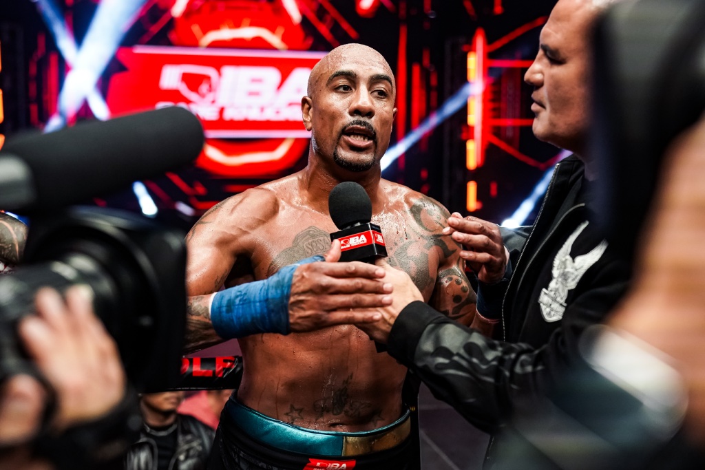 Post-fight interview — IBA Bare Knuckle Miami