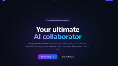 Nexgen Mind template preview