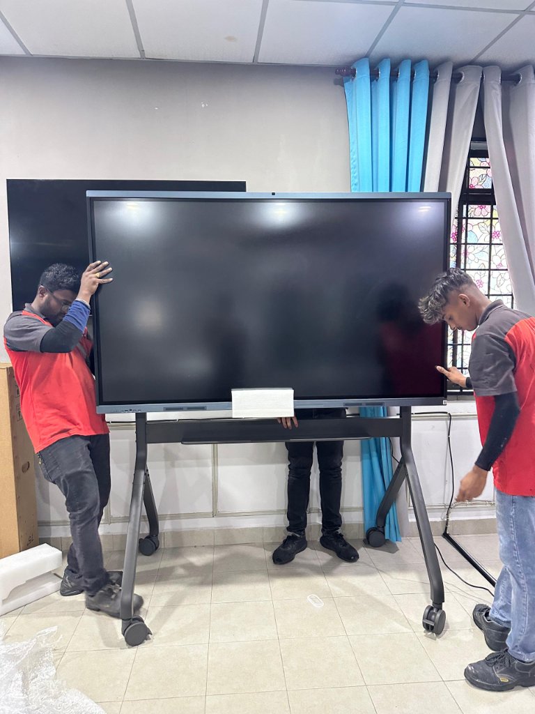 Professional smart board installation service in Malaysia