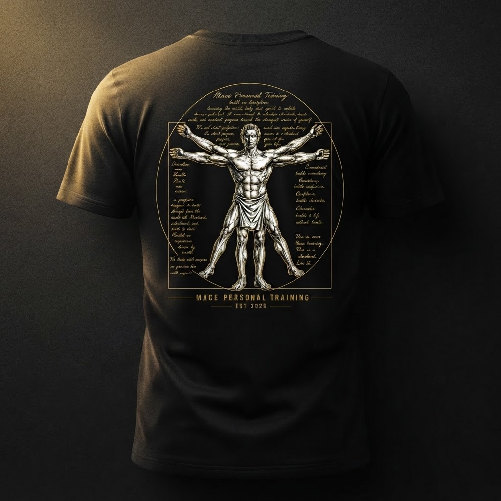 Mace Vitruvian T-Shirt back