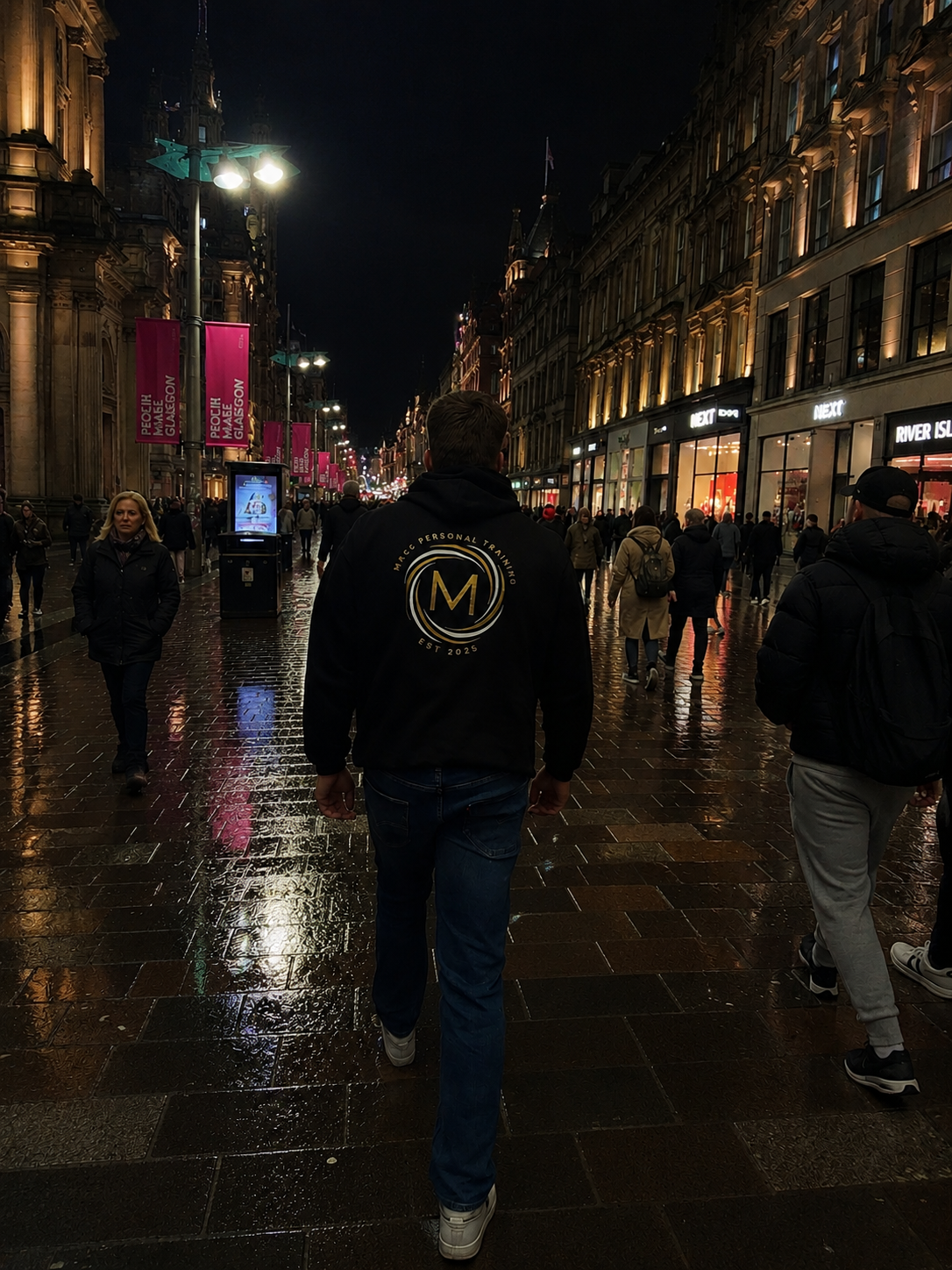 Mace on the streets of Glasgow