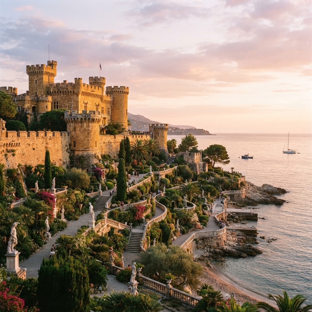 Château de La Napoule — Château & jardins face à la mer