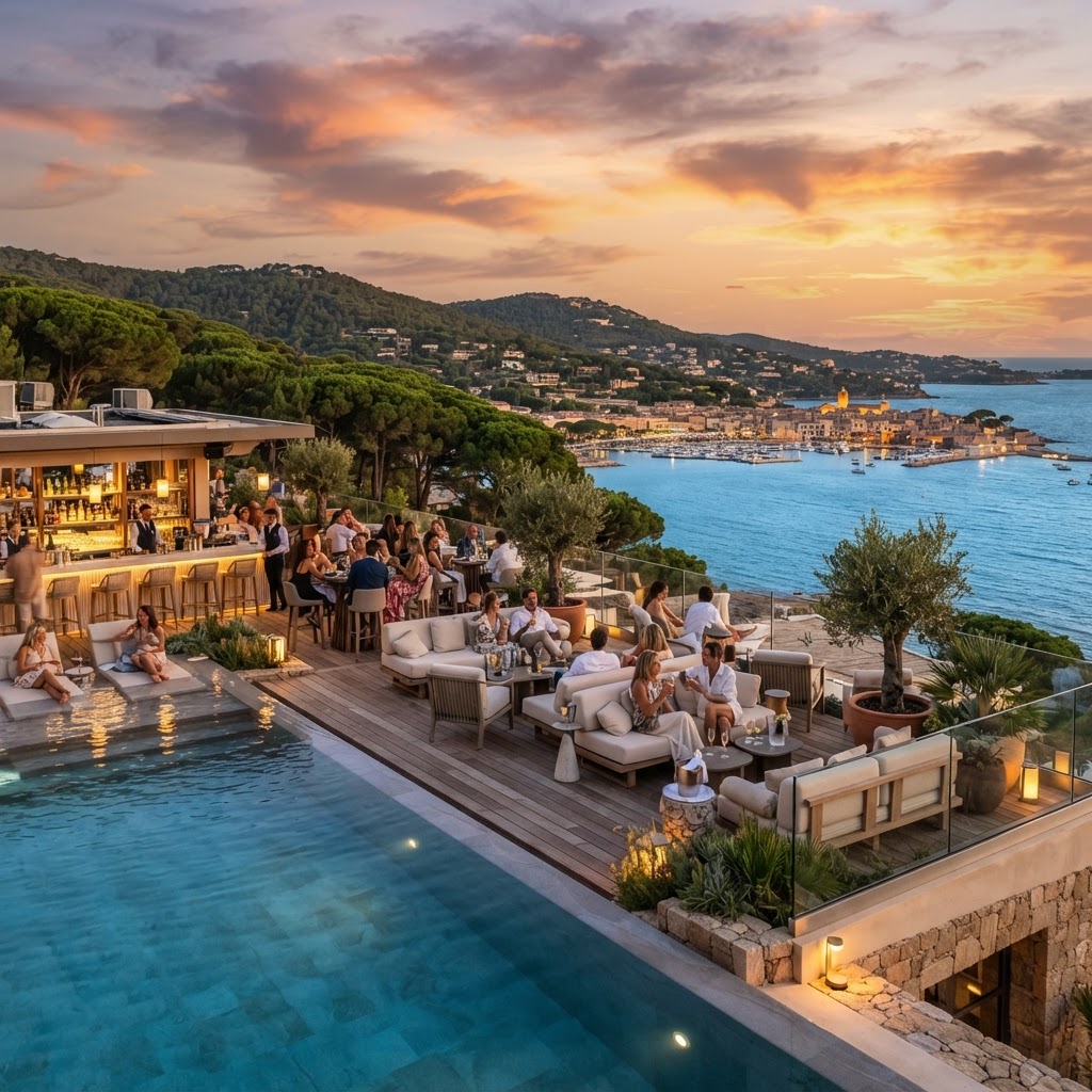 La Réserve Ramatuelle — Hôtel & spa · La Muna rooftop