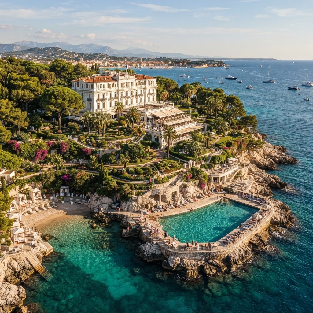 Hôtel Eden Roc — Palace & crique privée
