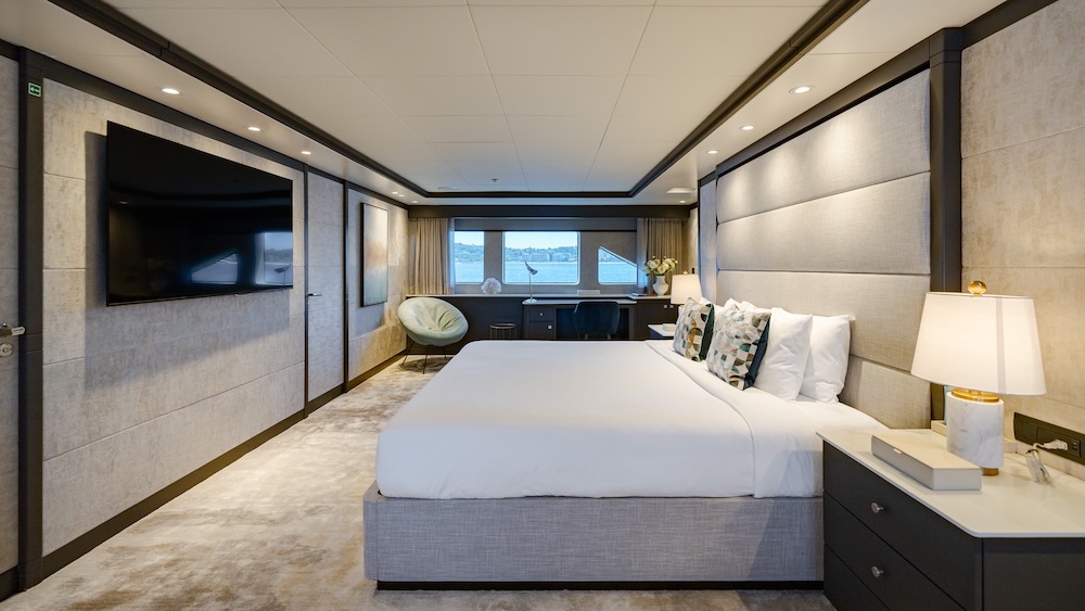 Master suite sur le pont principal