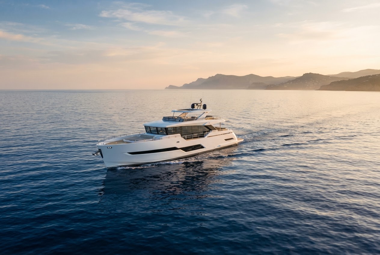 Aurora Levante, motoryacht 28 m