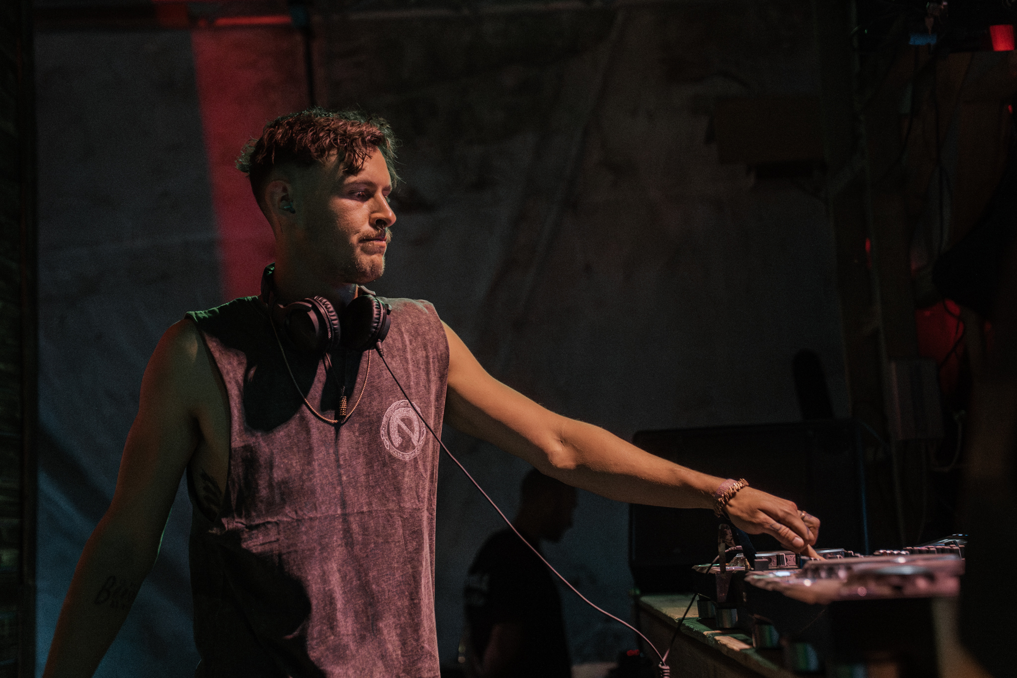 DJ performing at a concert