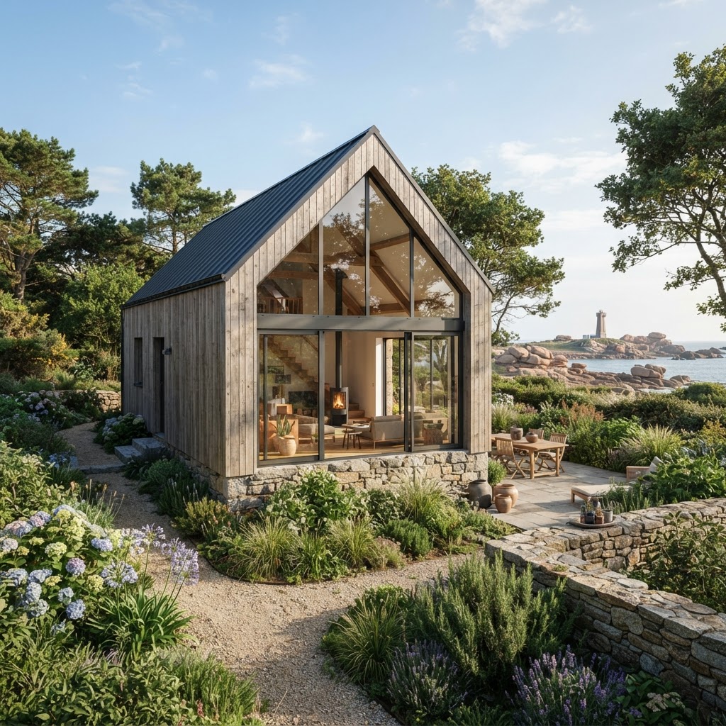 Maison individuelle à Trégastel — Yves Luby Architecte