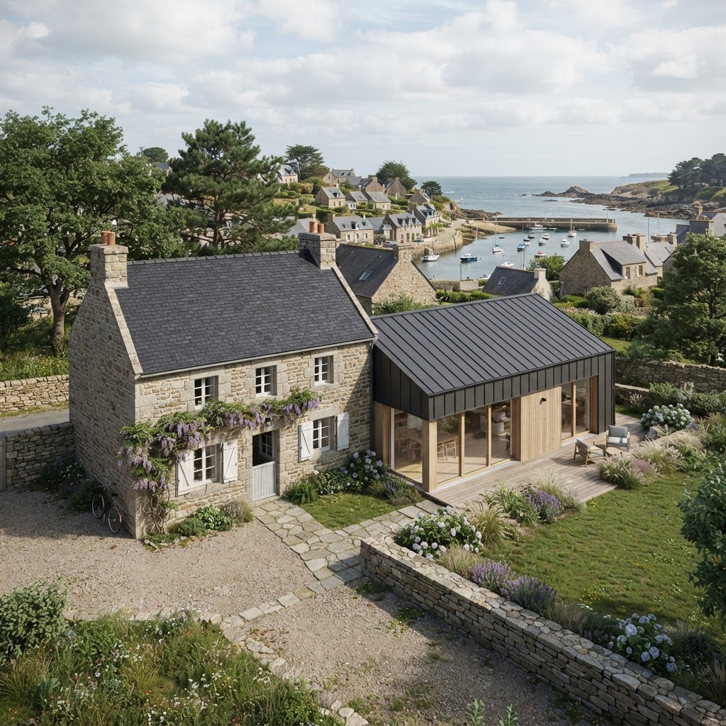 Extension à Port-Morvan — Yves Luby Architecte