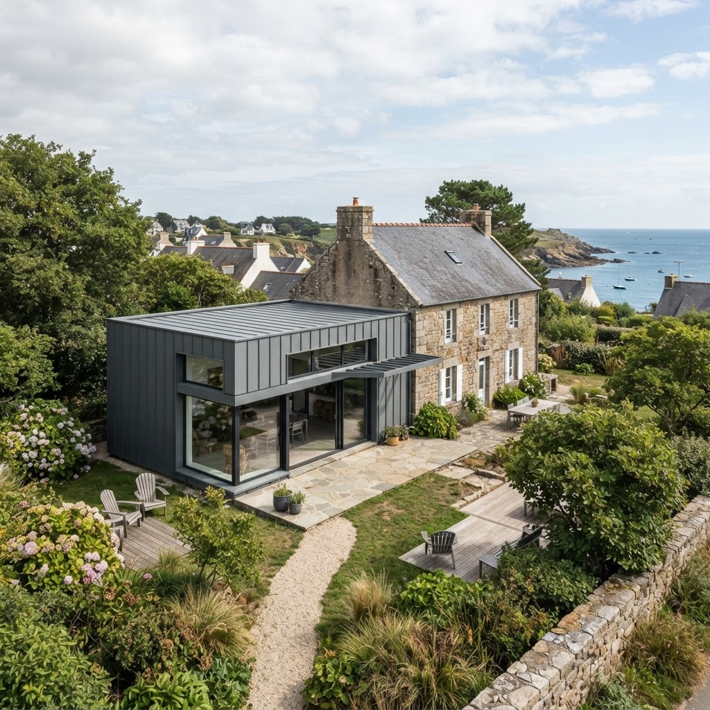 Extension à Trébeurden — Yves Luby Architecte