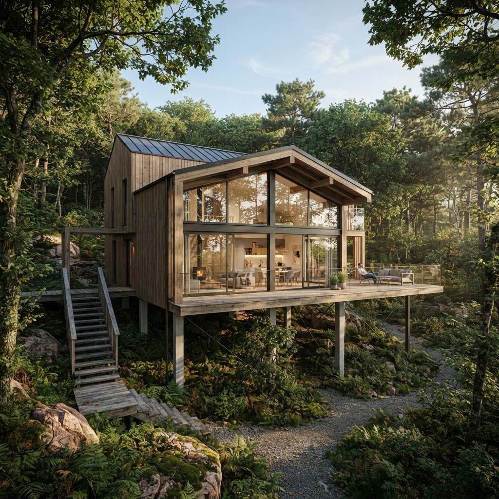 Maison individuelle à Trégastel — Yves Luby Architecte