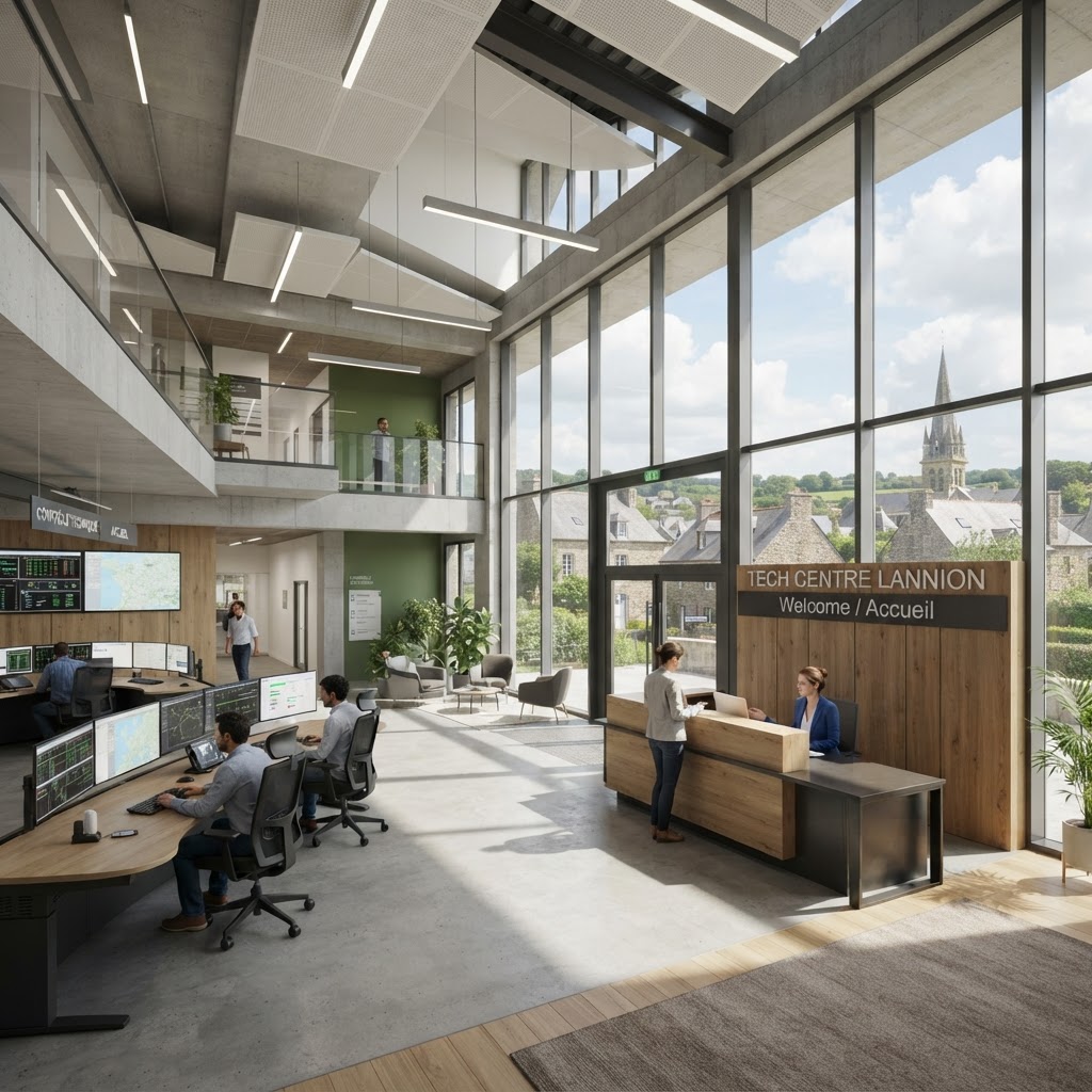 Établissement recevant du public à Lannion — Yves Luby Architecte