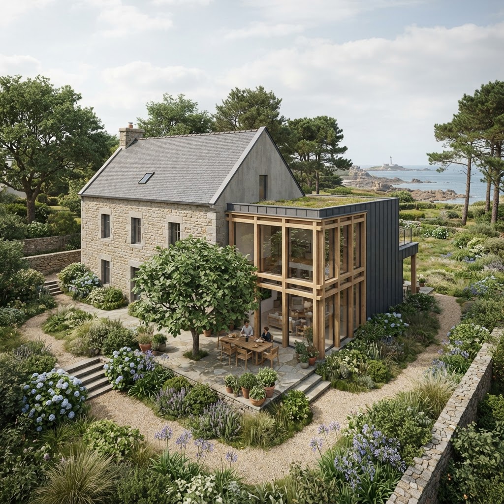 Maison individuelle à Perros-Guirec — Yves Luby Architecte