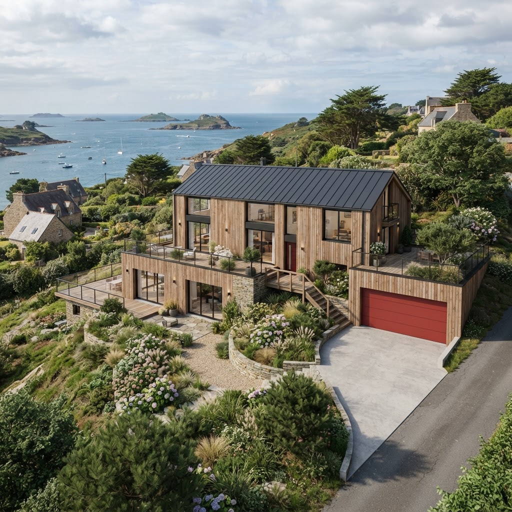 Maison individuelle à Perros-Guirec — Yves Luby Architecte