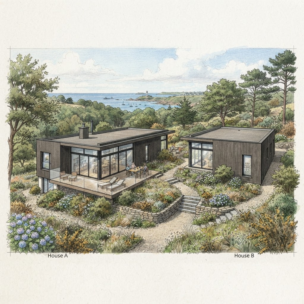 Habitat groupé à Trébeurden — Yves Luby Architecte