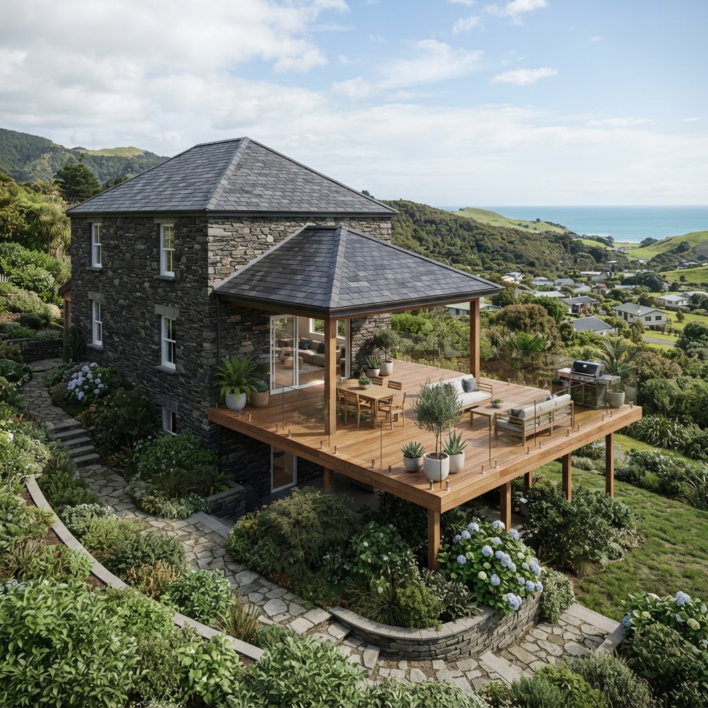Conception et réalisation à Tangaro — Yves Luby Architecte