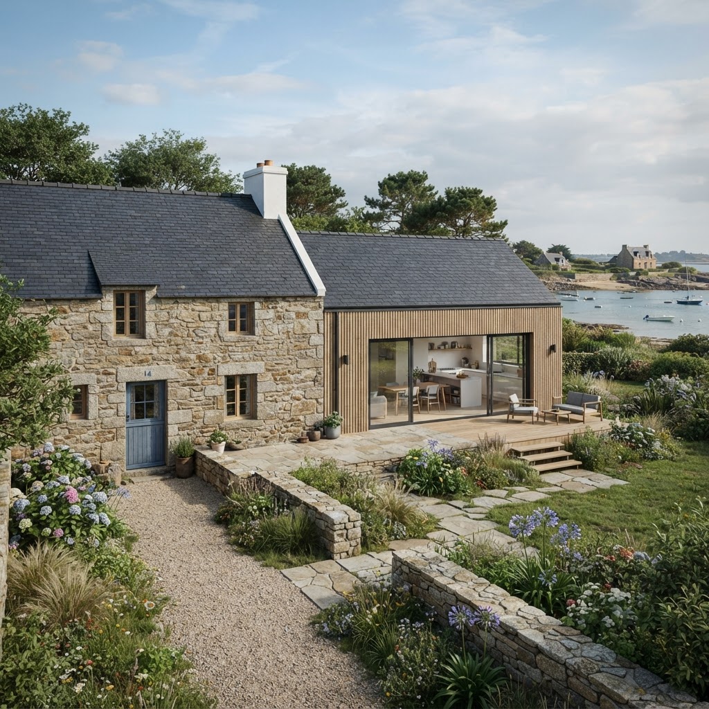 Extension à Île Grande — Yves Luby Architecte