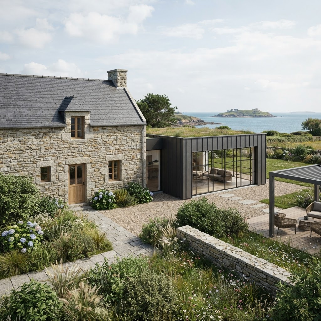 Extension à Trébeurden — Yves Luby Architecte
