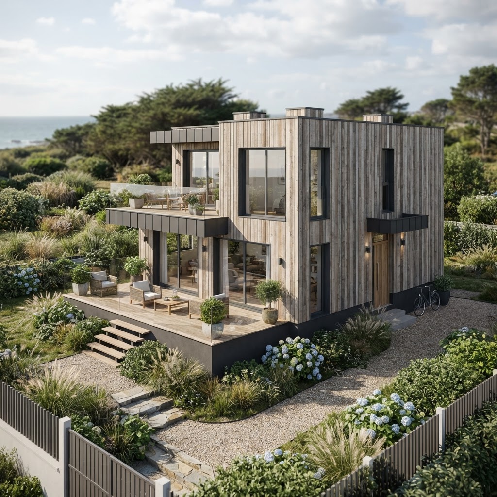 Maison individuelle à Trébeurden — Yves Luby Architecte