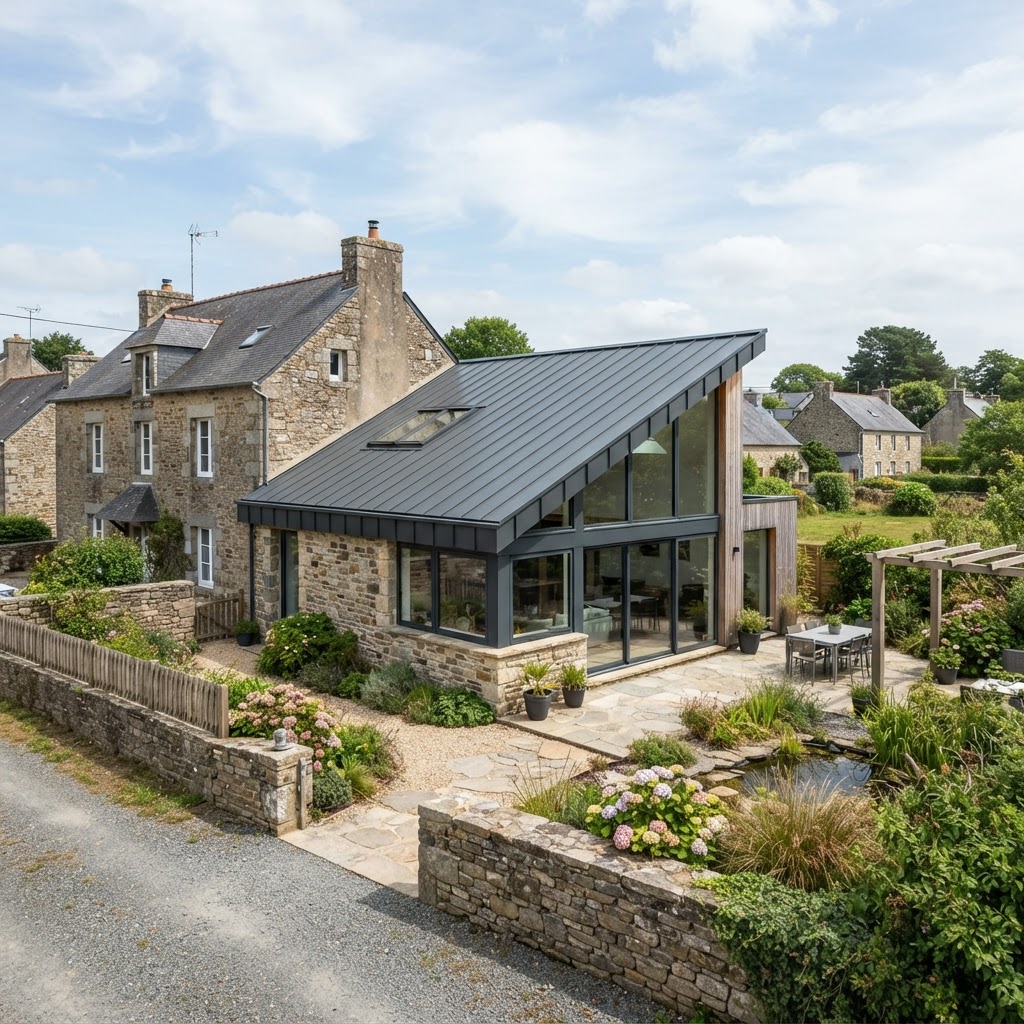 Extension à Hengoat — Yves Luby Architecte