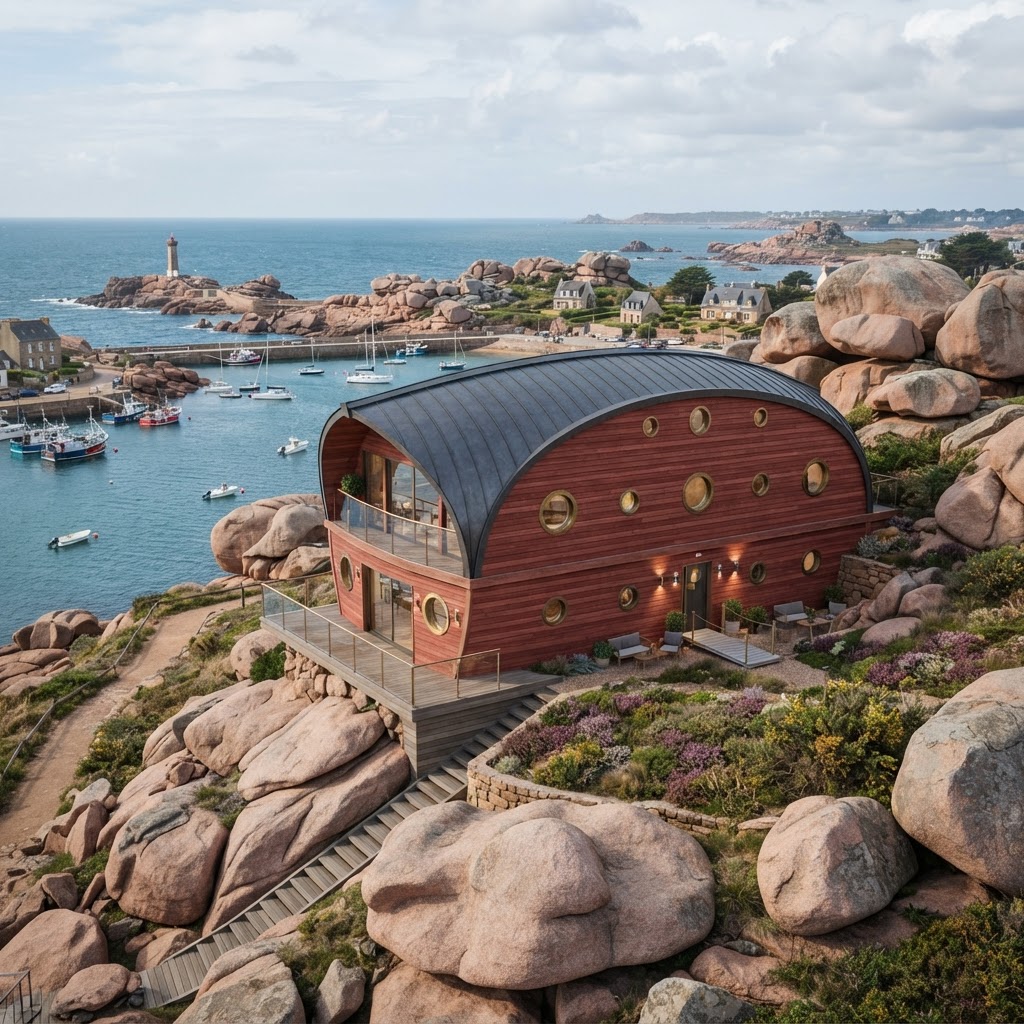 Maison individuelle à Ploumanach, Perros-Guirec