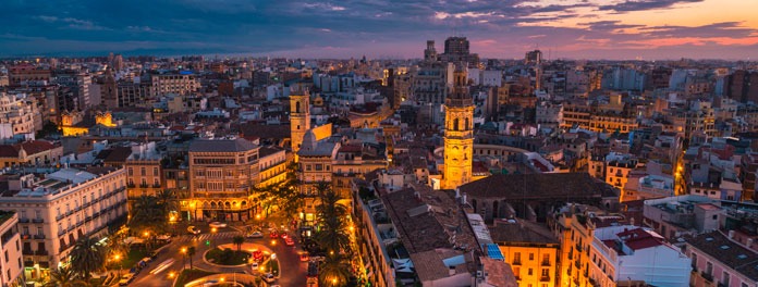 Valencia de noche