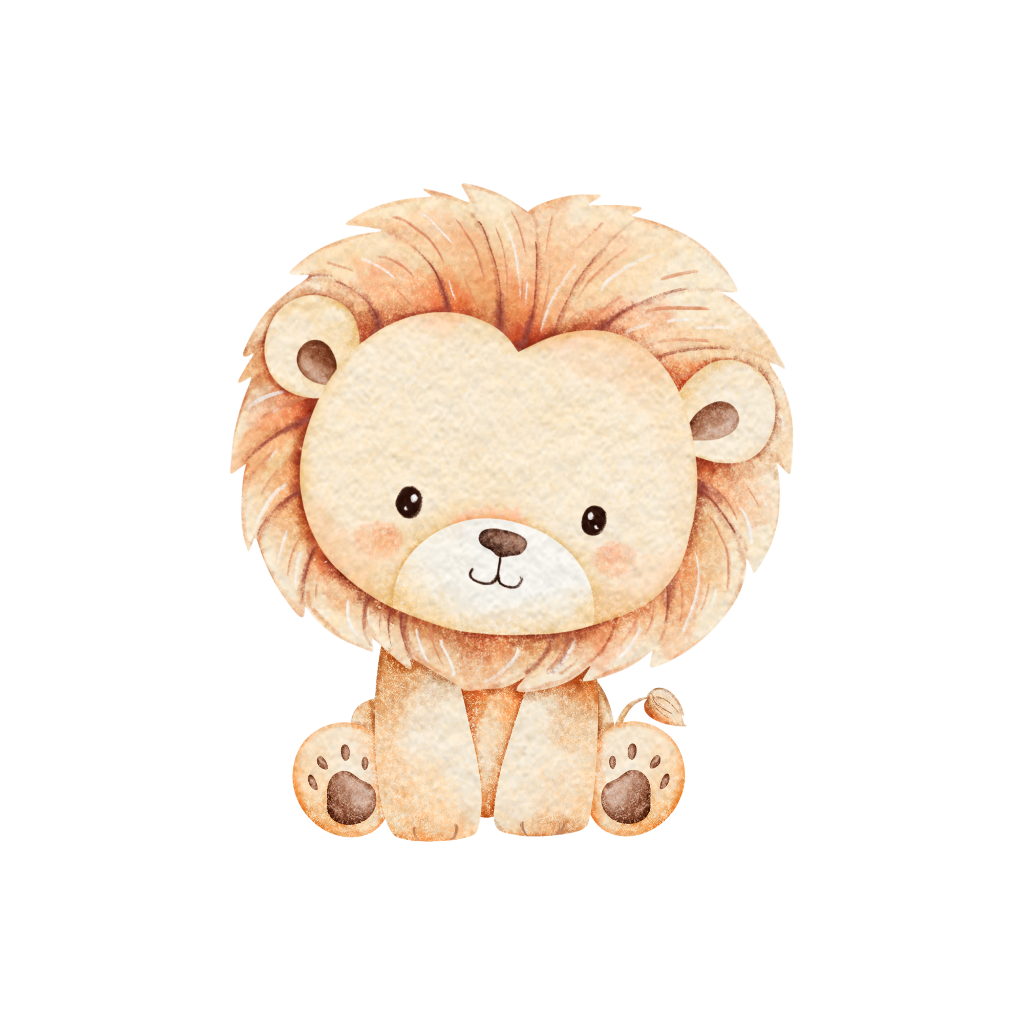 Baby Lion Cut-Out