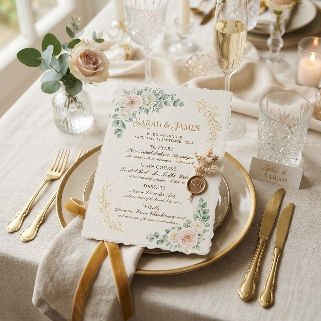 Menu Cards
