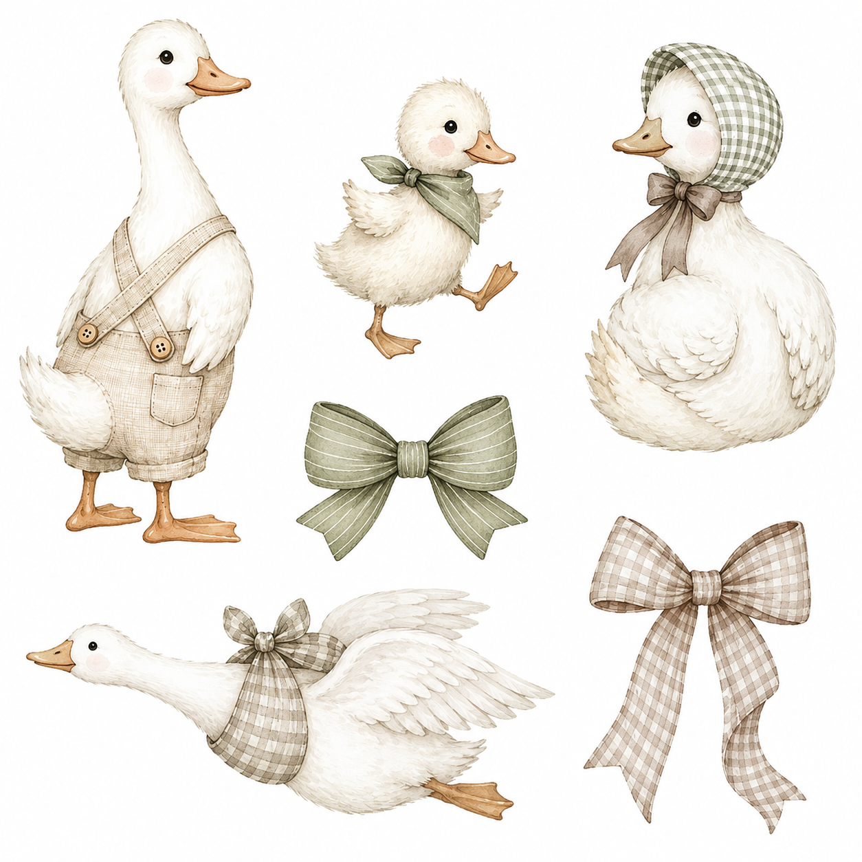 Mini - Duckling Gingham