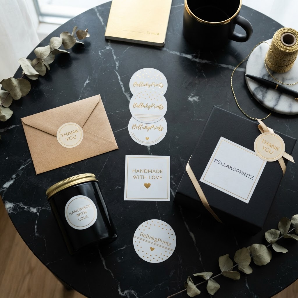 Custom stickers and labels by Bellakgprint