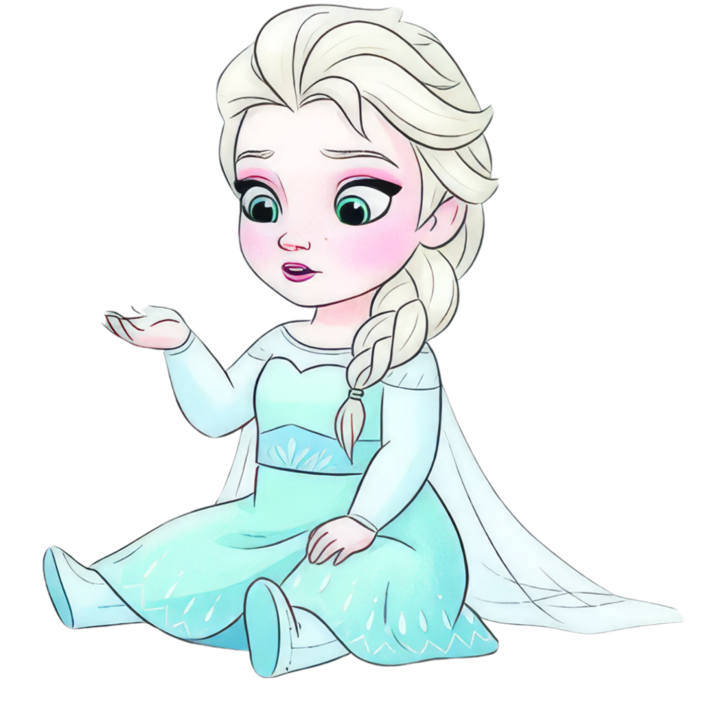 Baby Elsa Cut-Out