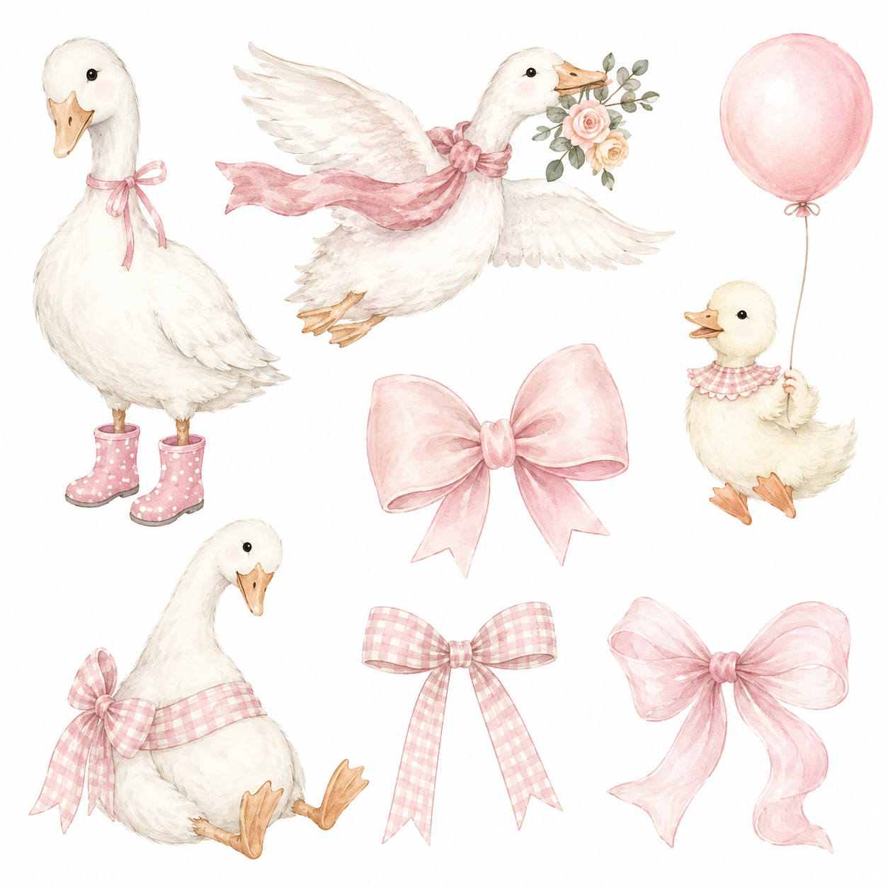 Mini - Pretty Geese