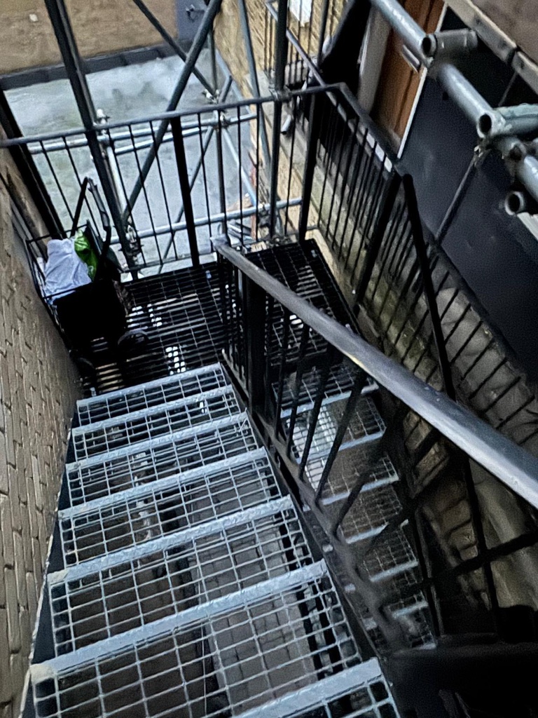 External Steel Staircase