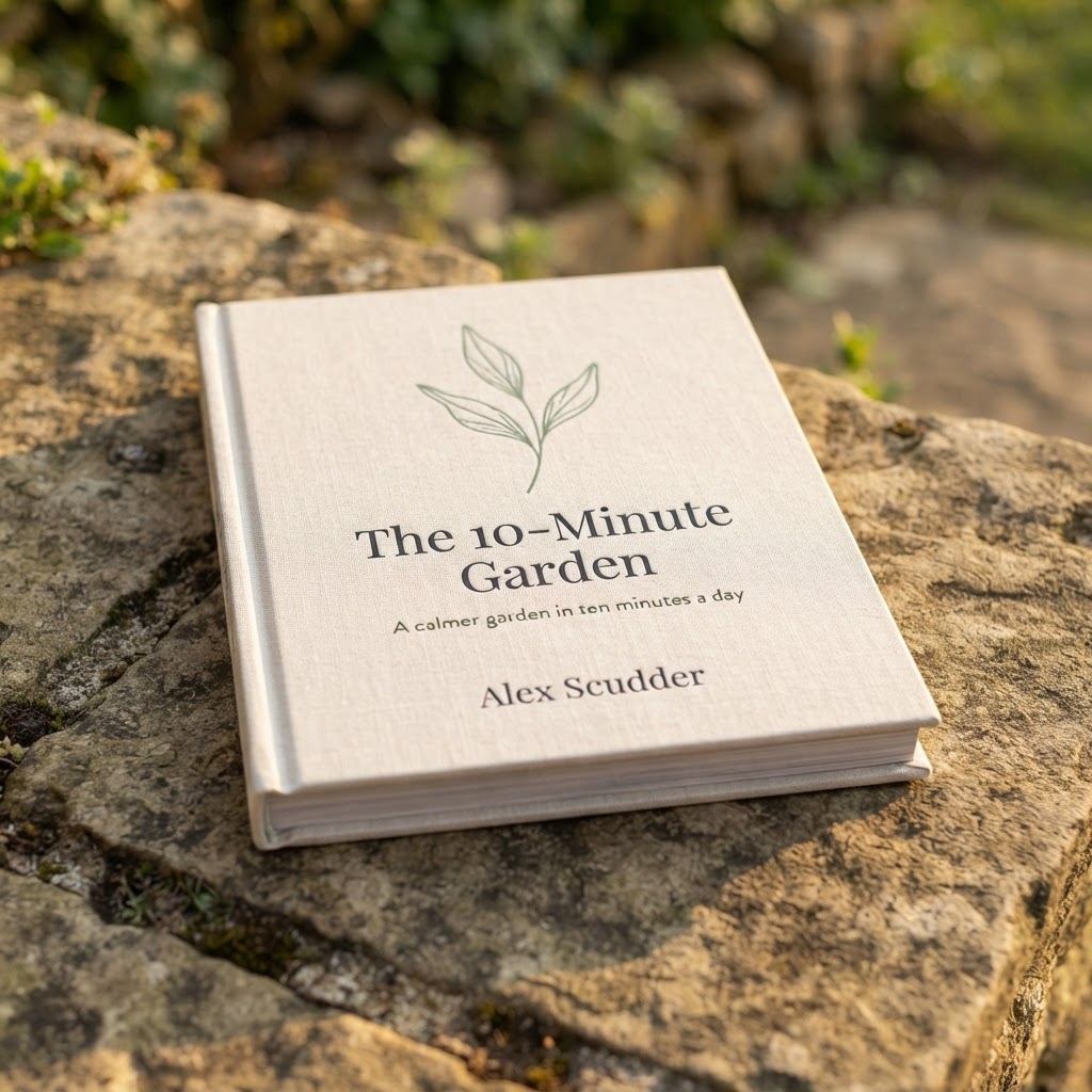 Cover of The 10-Minute Garden by Alex Scudder