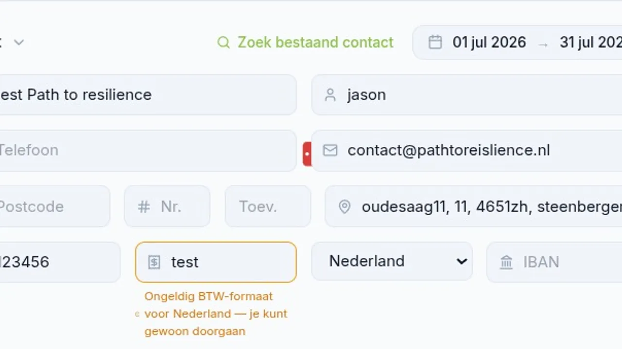 ERP Software template preview