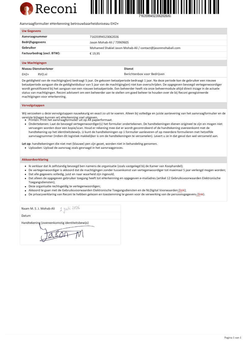SENS CRM template preview