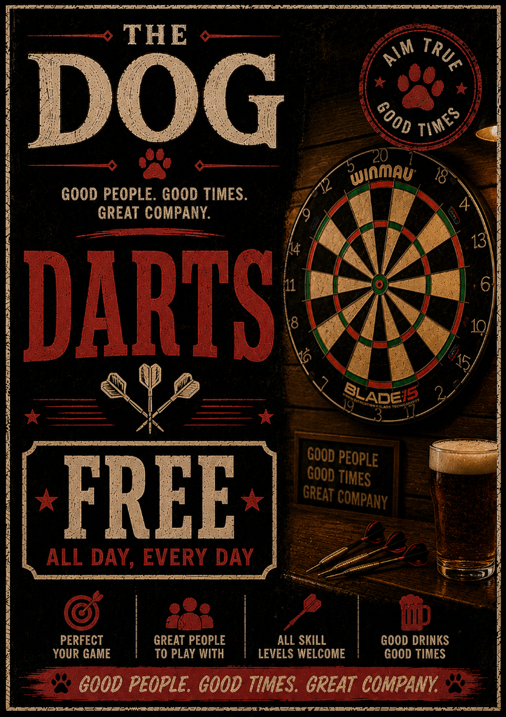 Live entertainment at The Dog