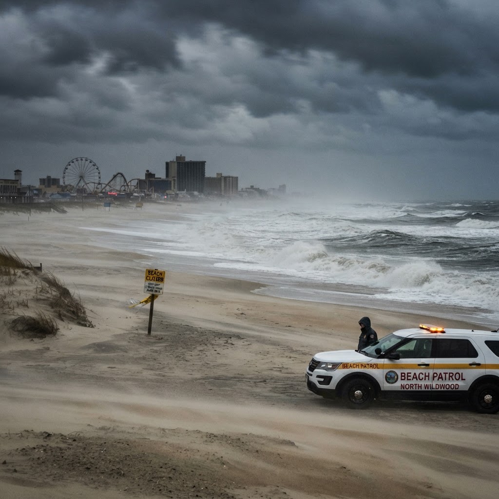 Rough Surf Alert: Dangerous Conditions at North Wildwood