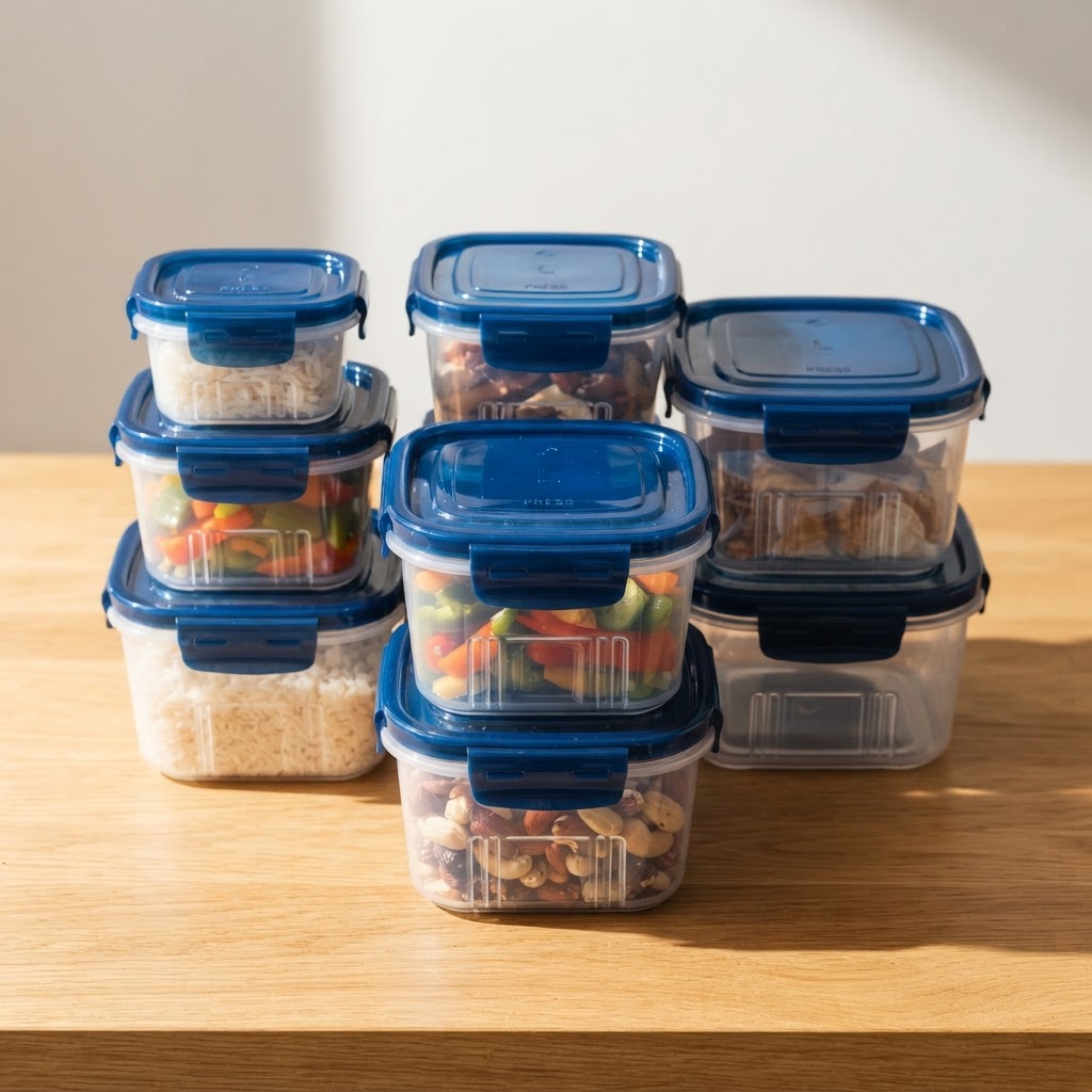 Food Storage Tiffin Set (4-tier)