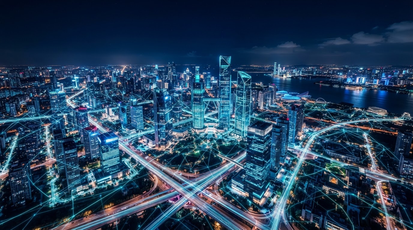 Futuristic smart city