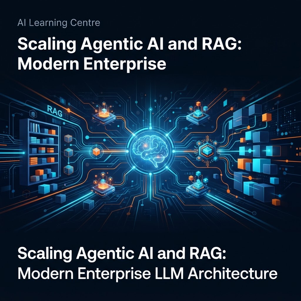 Scaling Agentic AI and RAG: Modern Enterprise LLM Architecture