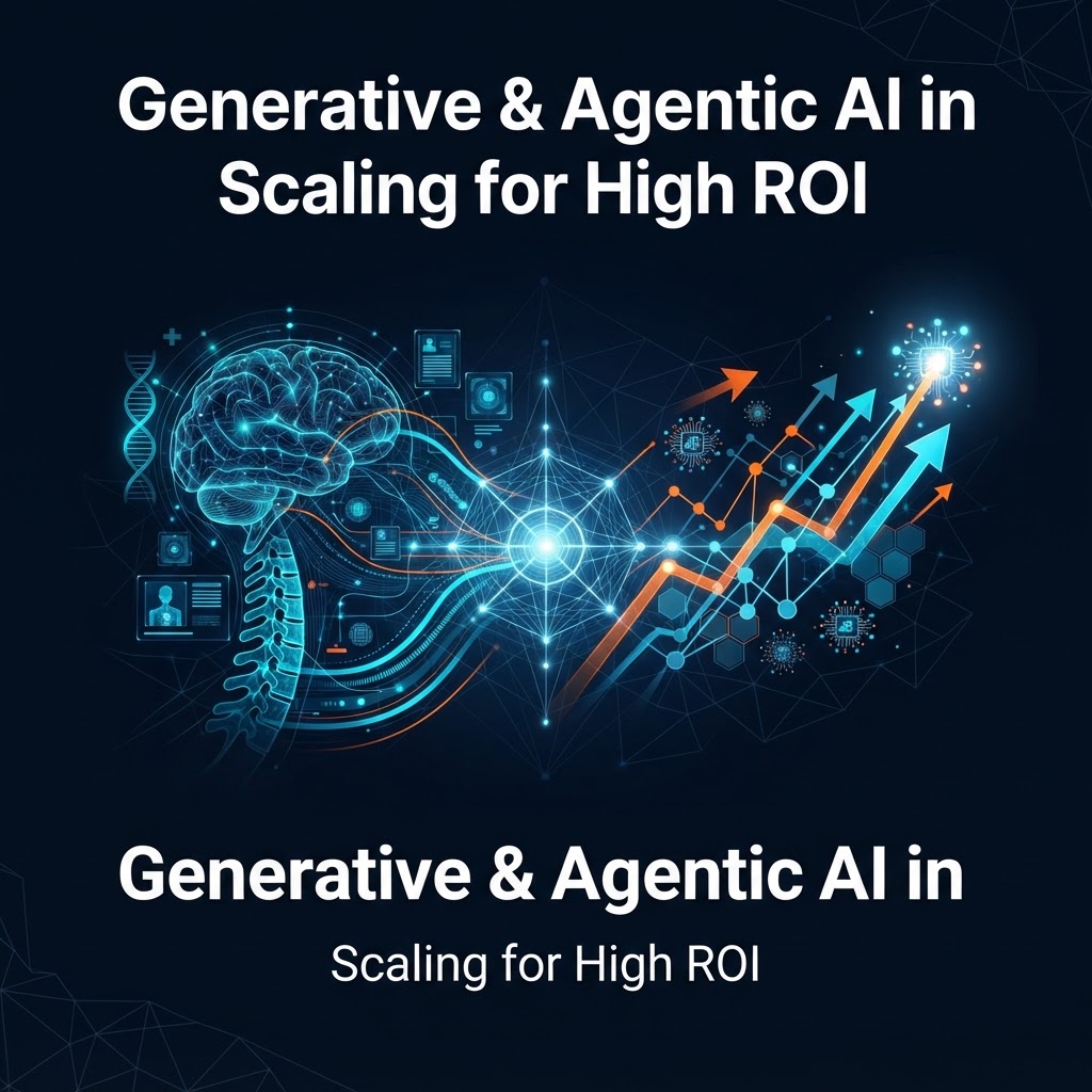 Generative & Agentic AI in Healthcare: Scaling for High ROI