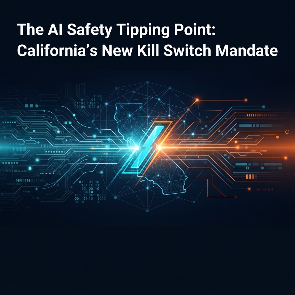 The AI Safety Tipping Point: California’s New Kill Switch Mandate