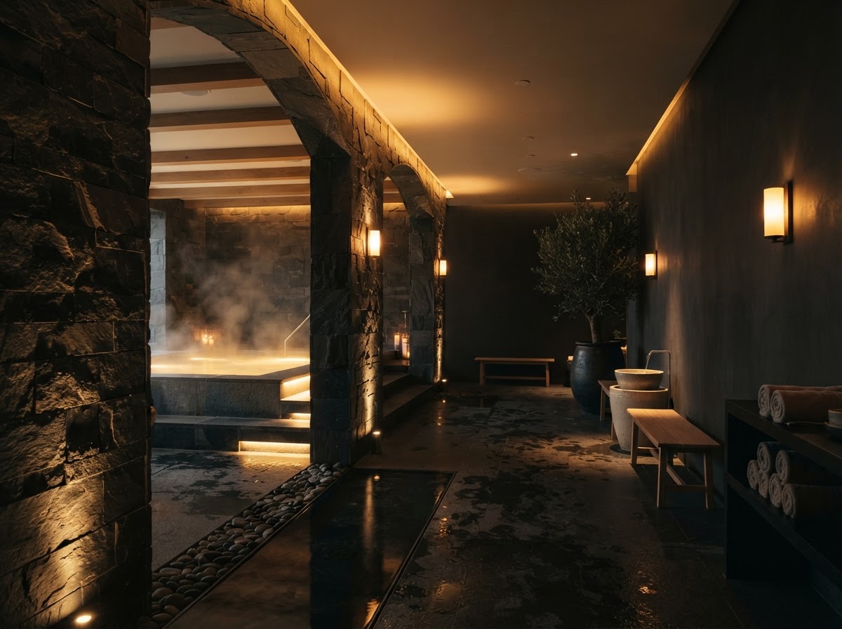 Private wellness experience interior