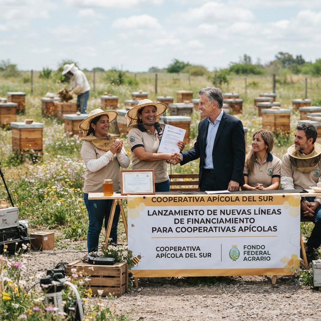 Lanzamiento de nuevas líneas de financiamiento para cooperativas apícolas