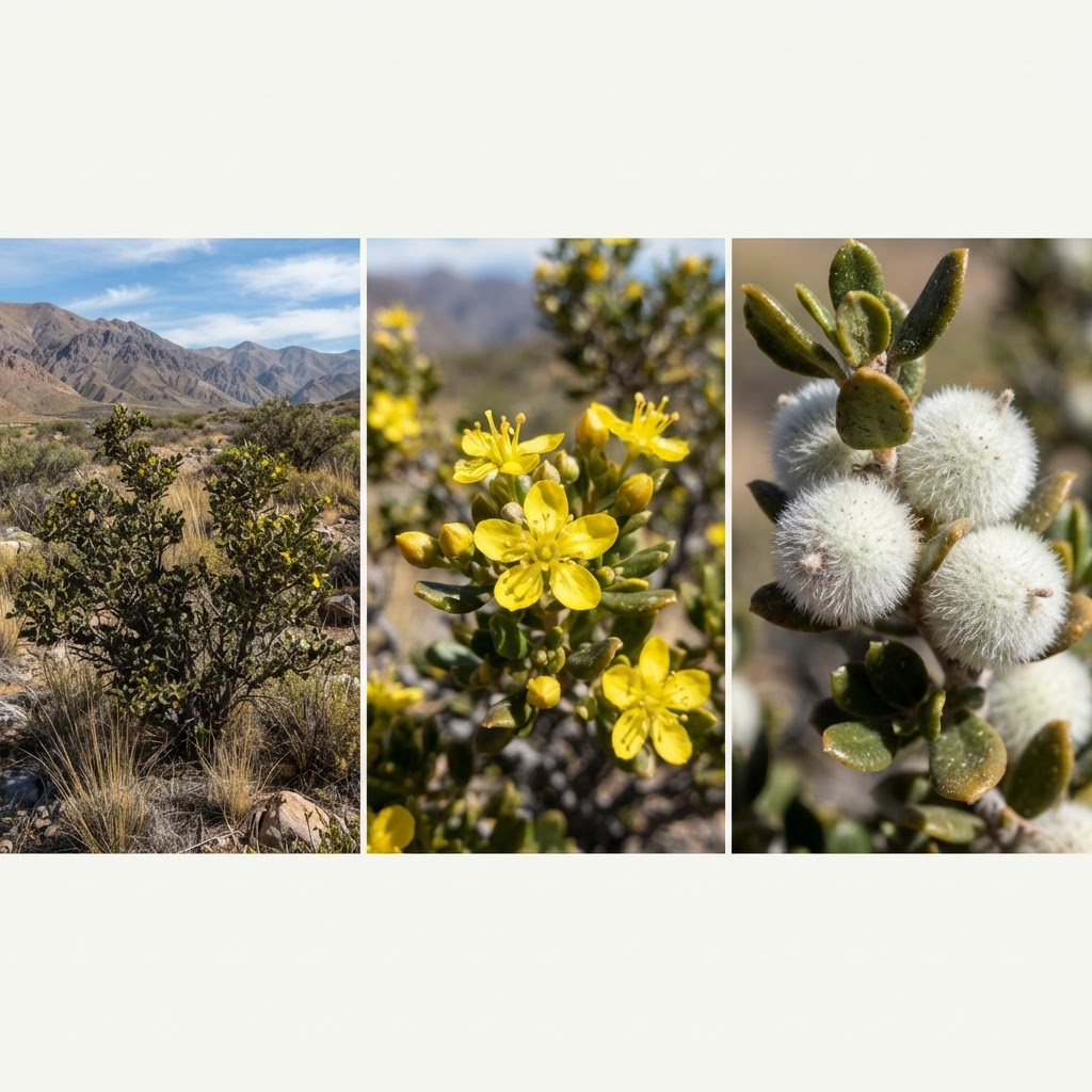 Jarilla: árbol o arbusto, flor y fruto