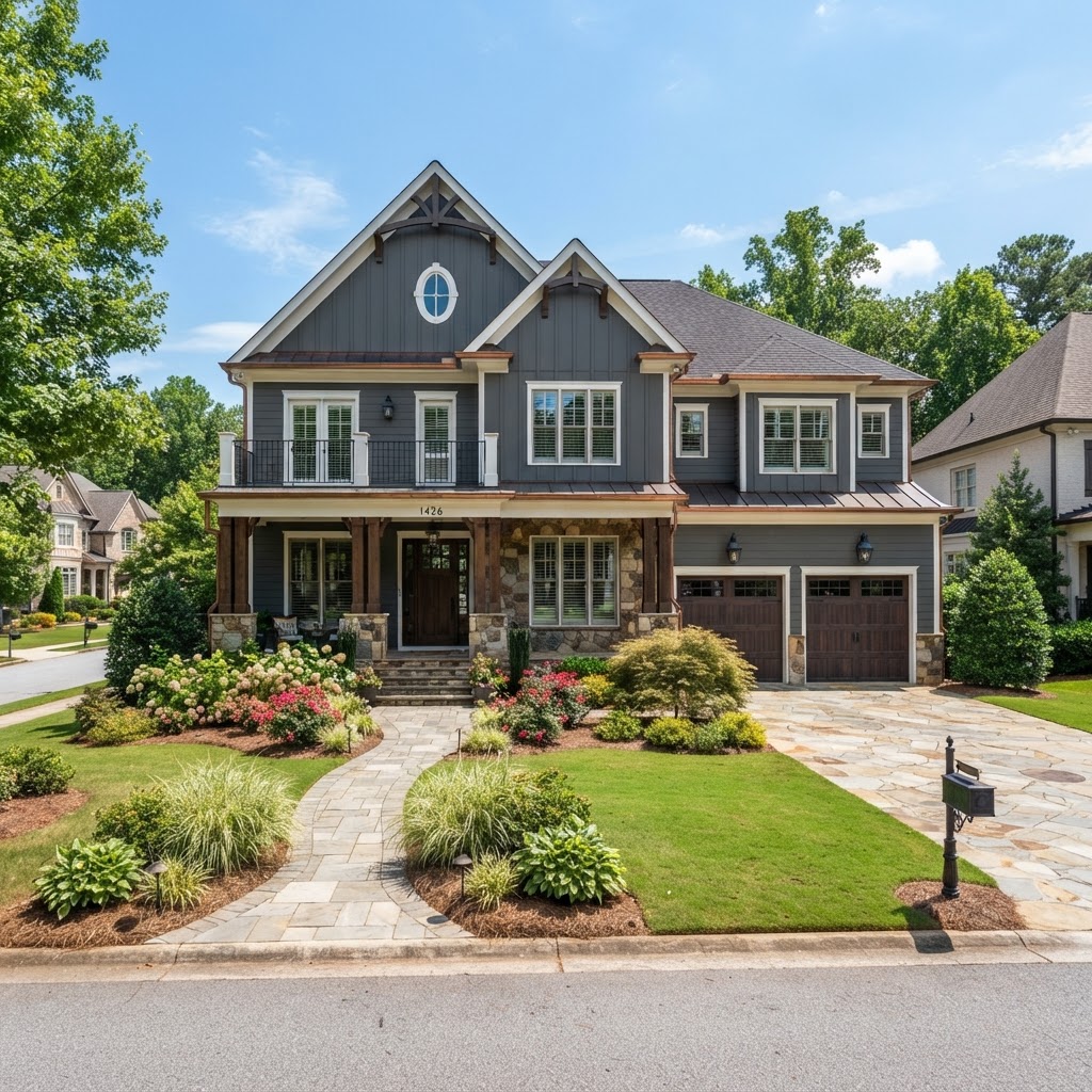Renovated home in Alpharetta, Georgia