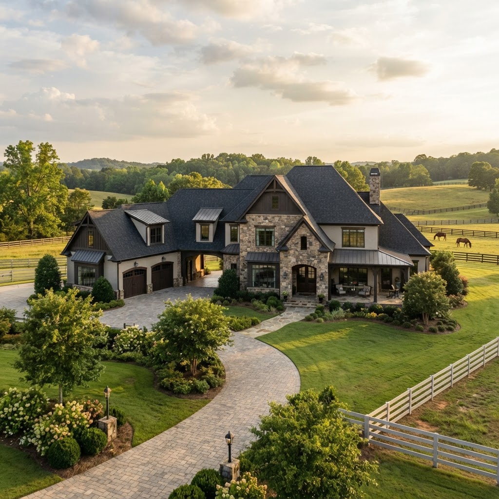 Renovated home in Milton, Georgia
