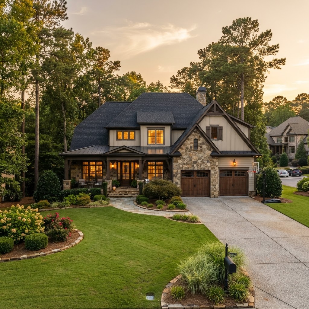 Renovated home in Cumming, Georgia